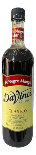 Jarabe Davinci Gourmet Sabor Té Negro Mango 750ml