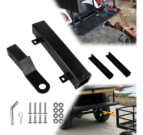 Vonlx Carrito De Golf Trailer Hitch Con 2  B0b92v4k2j_180424