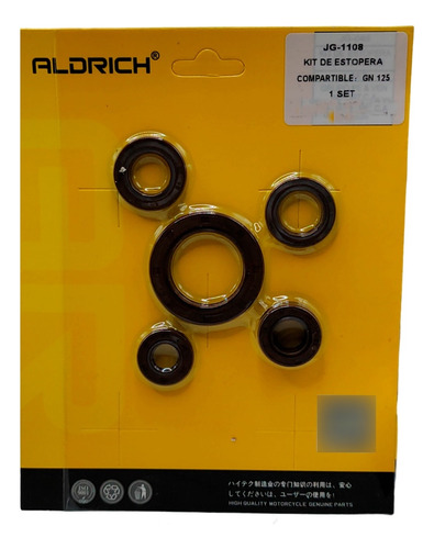 Estoperas Motor Marrones Gn125
