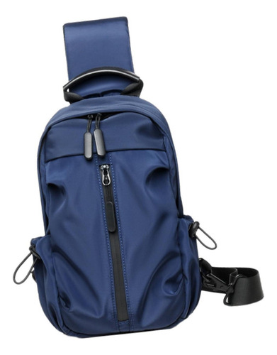 Js Bolso De Pecho Para Hombre, Tipo Bandolera, Moderno, Azul