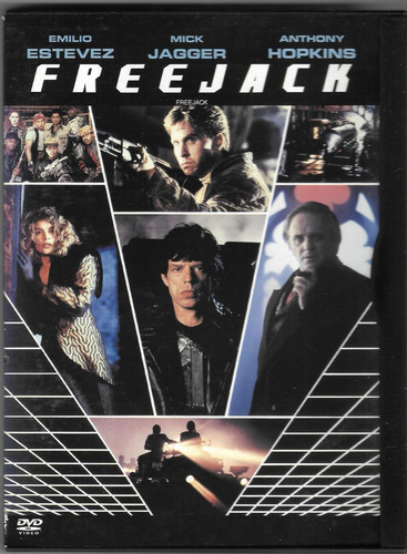 Freejack Dvd Emilio Estévez Mick Jagger Anthony Hopkins