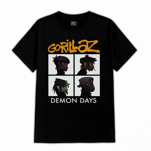 Gorillaz Demon Days 191 Musica Polera Dtf