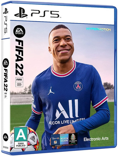 Imagen 2 de 8 de Ps5 Juego Fifa 22 Compatible Con Playstation 5