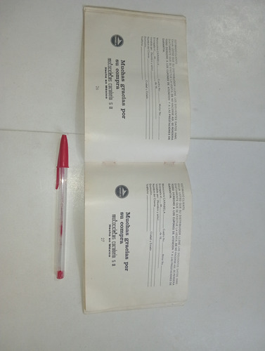 Manual De Instrucciones Motocicletas Carabela 1970's. (Usado)