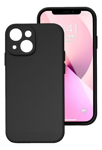 Capa Capinha Para iPhone 14 14 Pro Max Plus Silicone Premium Cor Preto