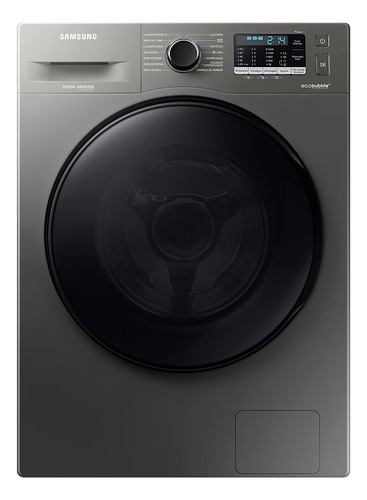 Lavarropa 9.5kg Inverter Con Ecobubble A+++ Color Gris