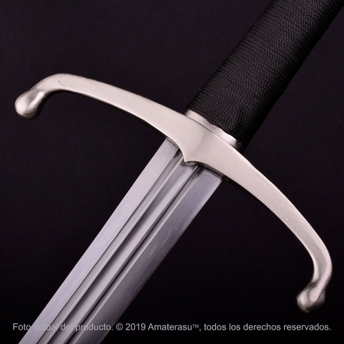 Imagen 3 de 9 de Espada Medieval Cruzada Beowulf Full Tang Filo Extremo