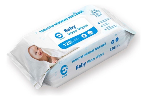 Caja De 24 Unidades Baby Water Wipes Toallitas De Bebé 120un
