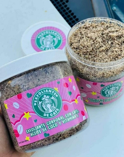 Exfoliante De Café Con Aceite De Coco Y Vitamina E 200 Gr Café, Coco