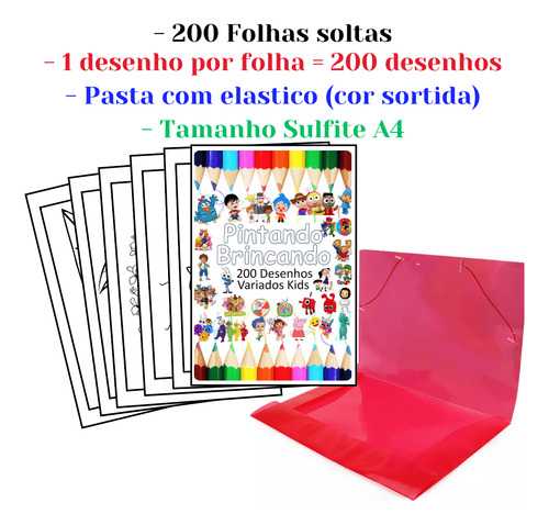 200 Dibujos Para Pintar Y Colorear Temas Surtidos Por 200 Di