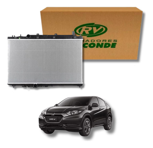 Radiador De Água Honda Hr-v 1.8 2016 A 2019