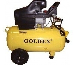 Compresor De Aire 2hp 50 Lt Goldex