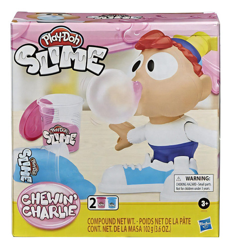 Massinha Play Doh Slime Chiclete Chewin Charlie Hasbro E8996