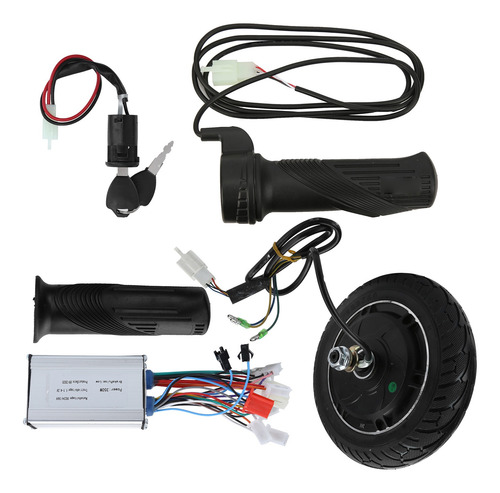 Kit De Motor De Cubo Sin Escobillas De Rueda De Metal 24v 35