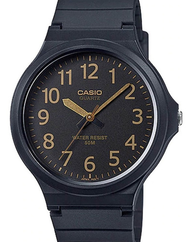 Relógio Casio Masculino Classico Preto Mw-240-1evdf