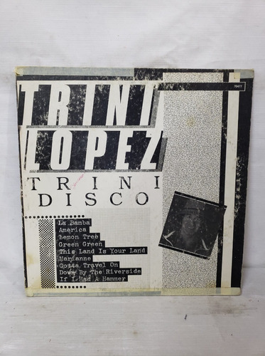 Trini Lopez Trini Disco Disco Lp Vinilo Acetato