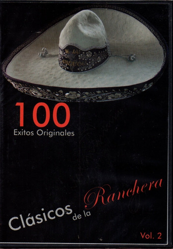 Cd-mp3 100  Clasicos De La Ranchera Vol 2..ranchera Original