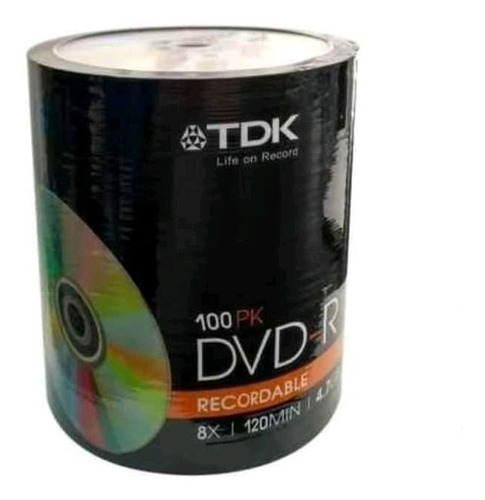 Dvd Tdk Bulk 100 Caja 600 Oferta!!