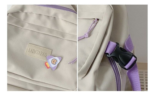 Mochila De Estudiante Impermeable Linda Informal Coreana