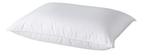 Almohada Simil Pluma Ecodown Algodon 100% 50x70 233 Hilos Color Blanco