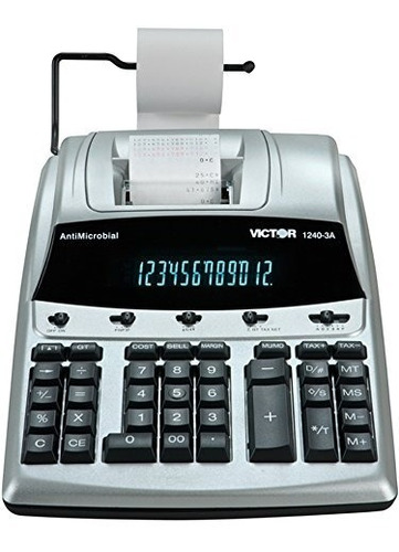 Victor 1240-3a Calculadora De Impresión Comercial De 12 Dígi