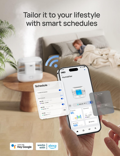 Umidificador Inteligente Dreo Hm311s 4l Cool Mist Para Quart