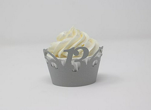 Envoltorios Para Cupcakes (gris)