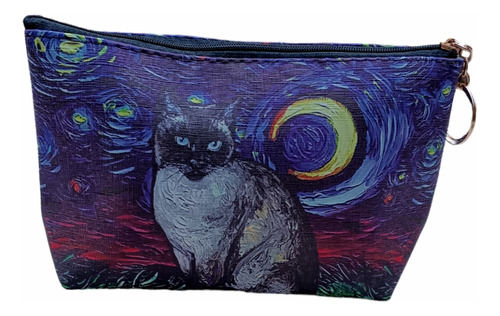 Estuche De Gato Fondo Van Gogh