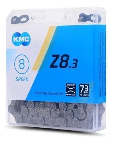 Cadena Kmc Z8 Para Bicicleta 1/2x3/32 - 6/7/8 Velocidades 