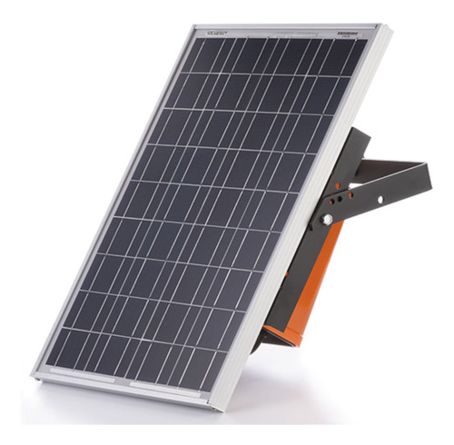 Imagen 1 de 10 de Panel Solar 60km Para Cercos Compacto 20w Con Batería Valls
