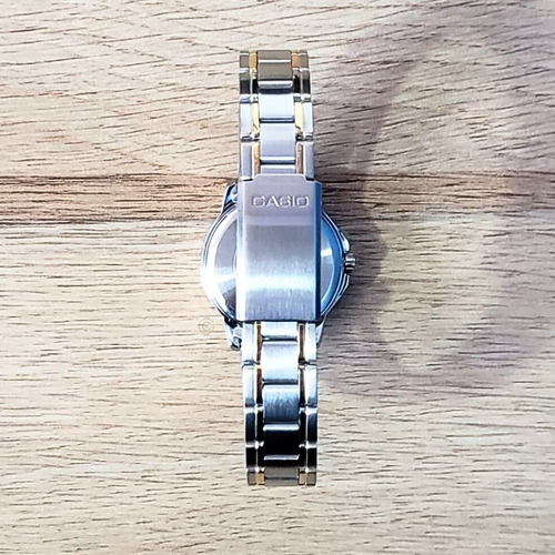 Relógio Casio Feminino Collection Ltp-v004sg-9audf + Nf
