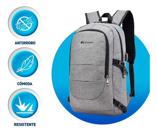 10 Mochilas Antirrobo Para Laptop Código Impermeable