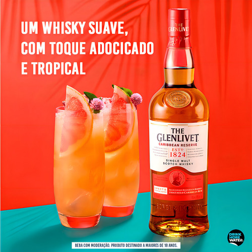 Whisky Glenlivet Caribbean Reserve Single Malt 750ml