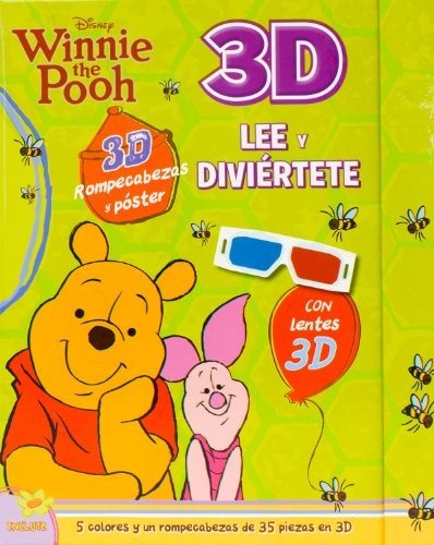Winnie The Pooh 3d Lee Y Diviertete - Parragon
