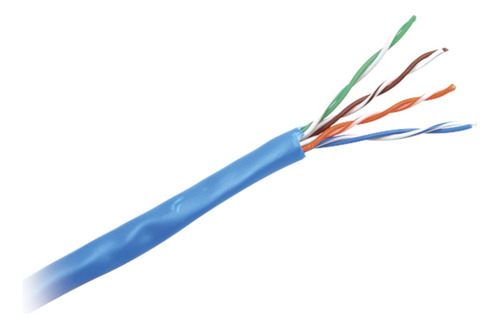 Cable Utp 305m Cobre Netkey Azul Cat 5e Panduit 4 Pares