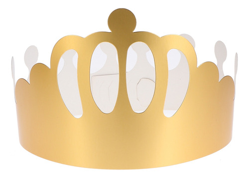 12 Sombreros De Fiesta Dorados Con Tiara Ajustable, Corona,