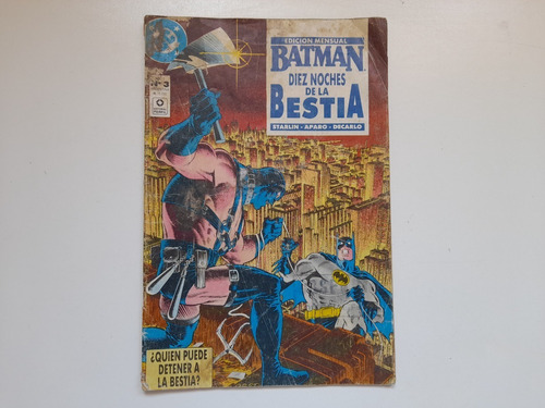 Revista Comics Batman Dc Diez Noches De La Bestia 