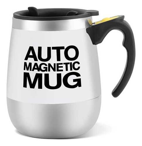 Taza Termica Batidora Automática Magnetica A Pila Capsula