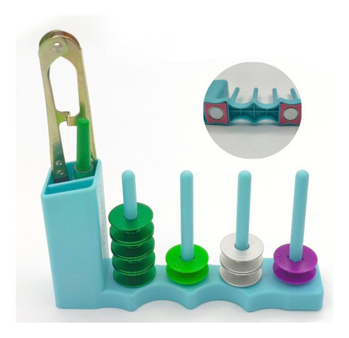 2 Soporte Para Bobina Hilo Organizador Cinta Washi