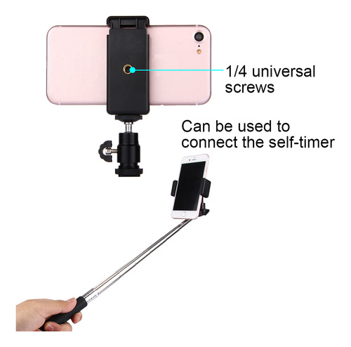 Abrazadera Universal De 360° Para Trípode Para Teléfonos