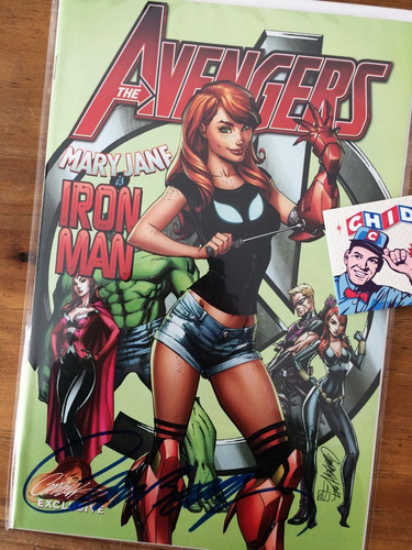 Comic - Avengers #8 Scott Campbell Mary Jane Cover C Firmada