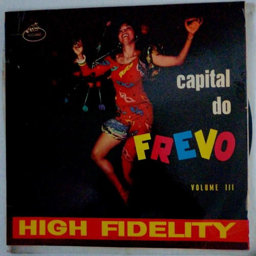 Capital Do Frevo 3 Mpb Samba  Musica  Brasil Disco Vinilo