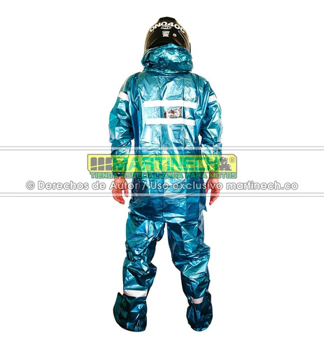 Imagen 3 de 7 de Impermeable Moto Bicicleta Plástico Reflectivo Portable