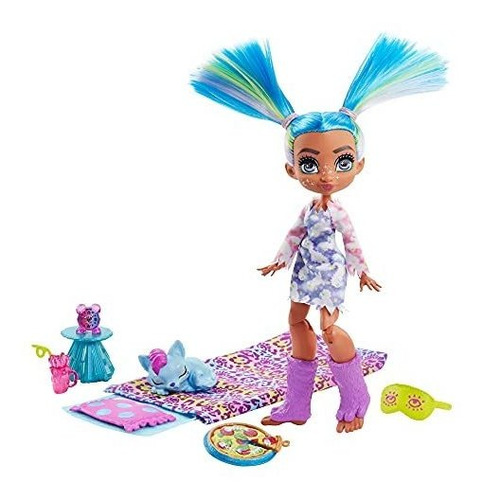 Cave Club Stellar Sleepover Adventure Playset Con Tella Muñ