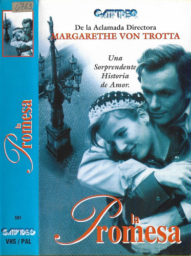 La Promesa Vhs Margarethe Von Trotta Meret Becker