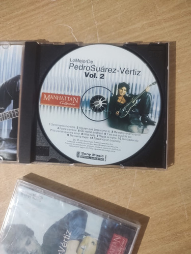Lo Mejor De Pedro Suárez Vertiz Vol. 1 Y Vol. 2 - Vrar Cd (Usado)
