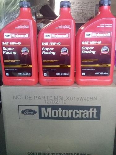 Aceite Para Motor Mineral Sae 15w-40