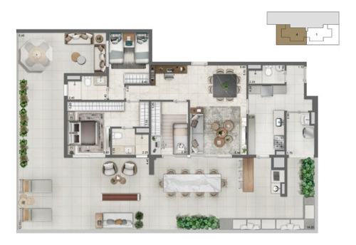 Imagem 28 de 30 de Apartamento À Venda No Bairro Santo Amaro - São Paulo/sp - O-16797-27479