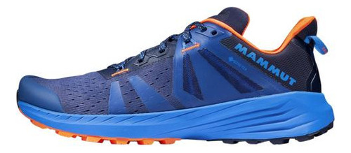 Zapatilla Hombre Mammut Saentis Tr Low Gtx Azul