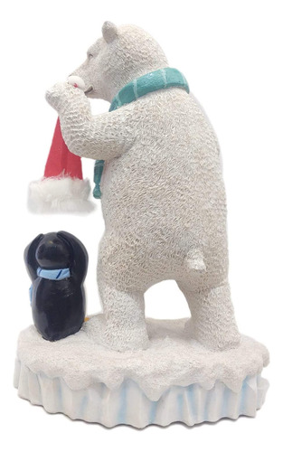 Figura Navideña En Fina Resina - Decoración De Navidad